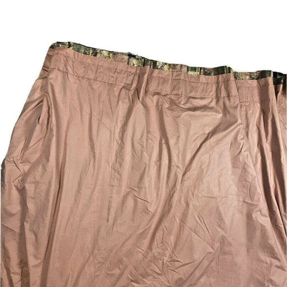 FREE SHIP! Single Custom Curtain Vintage 70s Pink - Picture 6 of 9